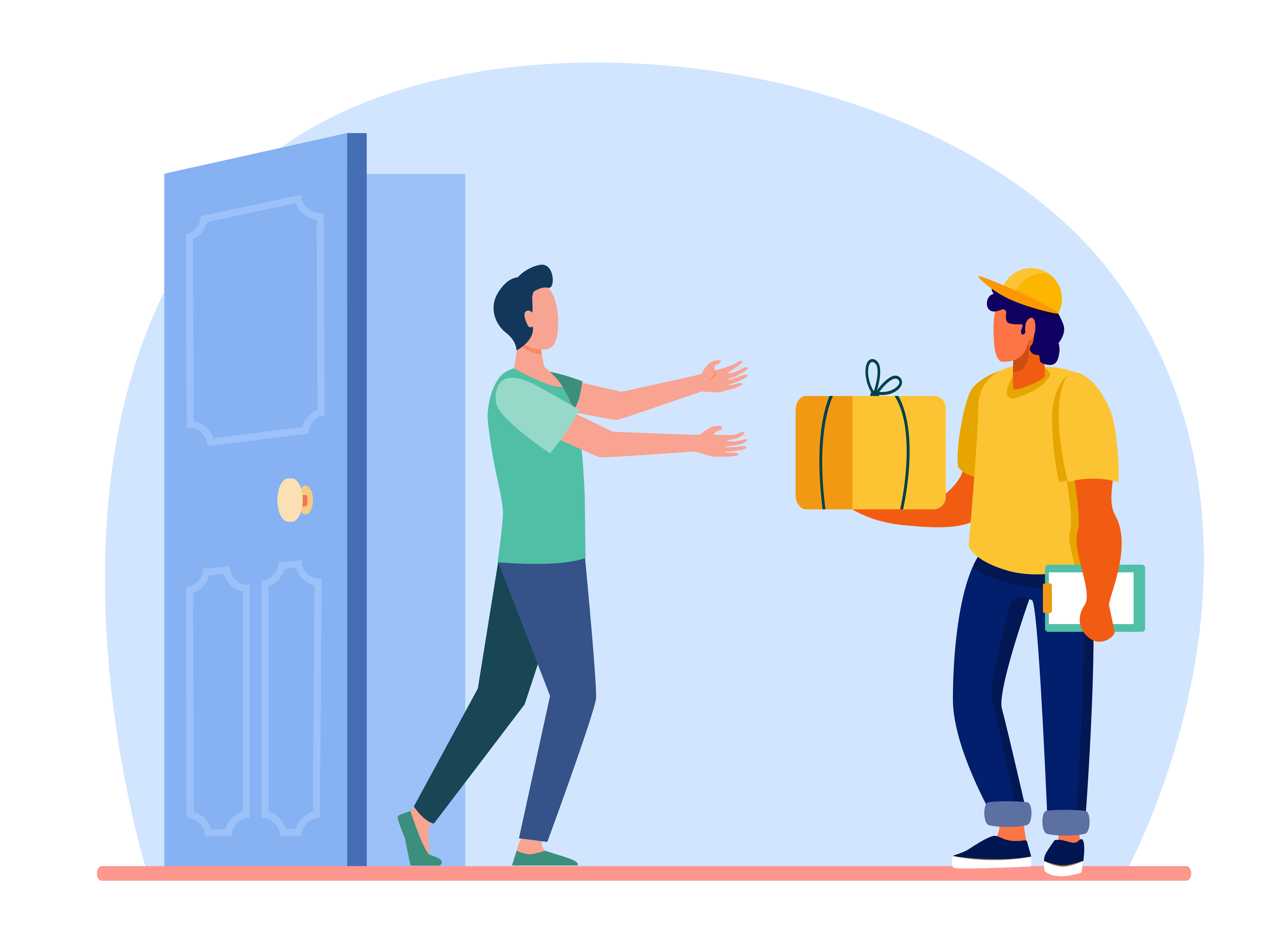 1. Pengiriman Door-to-Door